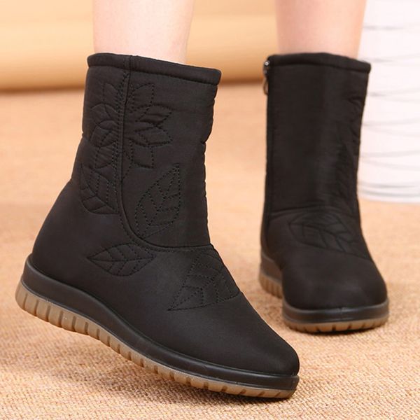 autumn and winter nice new women waterproof boots ankle boots new embroider womens, Black
autumn and winter nice new women waterproof boots ankle boots new embroider womens, Black