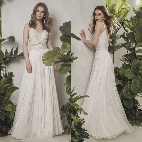 fashion wedding dresses spaghetti straps sequins appliques lace bridal gowns custom made backless sweep train a-line wedding dress, White
fashion wedding dresses spaghetti straps sequins appliques lace bridal gowns custom made backless sweep train a-line wedding dress, White