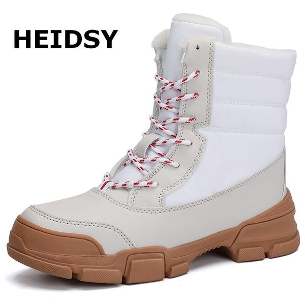 heidsy new women snow boots winter shoes comfort warm boots woman outdoor waterproof heels platform with fur botas mujer, Black
heidsy new women snow boots winter shoes comfort warm boots woman outdoor waterproof heels platform with fur botas mujer, Black