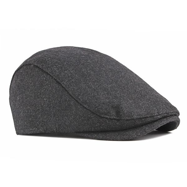 spring and autumn winter hat male solid color woolen beret male british retro simple peaked hat female forward hat, Blue;gray
spring and autumn winter hat male solid color woolen beret male british retro simple peaked hat female forward hat, Blue;gray