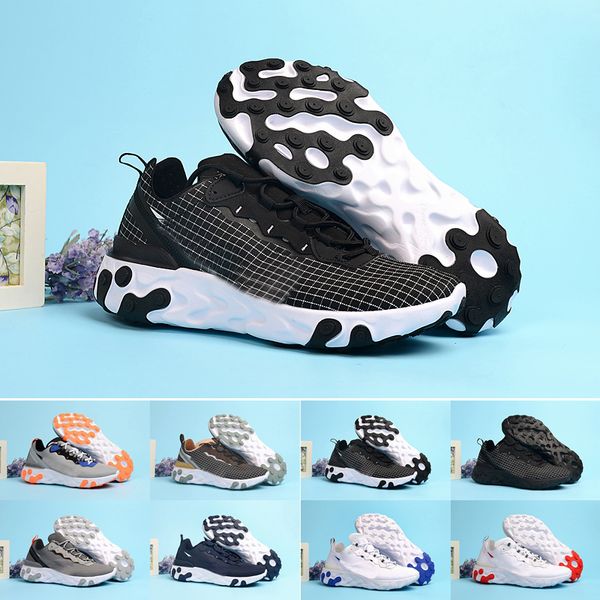 2019 undercover upcoming react element 55 mens running shoes sneakers sail black white designer man chaussures de sport trainers 40-45
2019 undercover upcoming react element 55 mens running shoes sneakers sail black white designer man chaussures de sport trainers 40-45