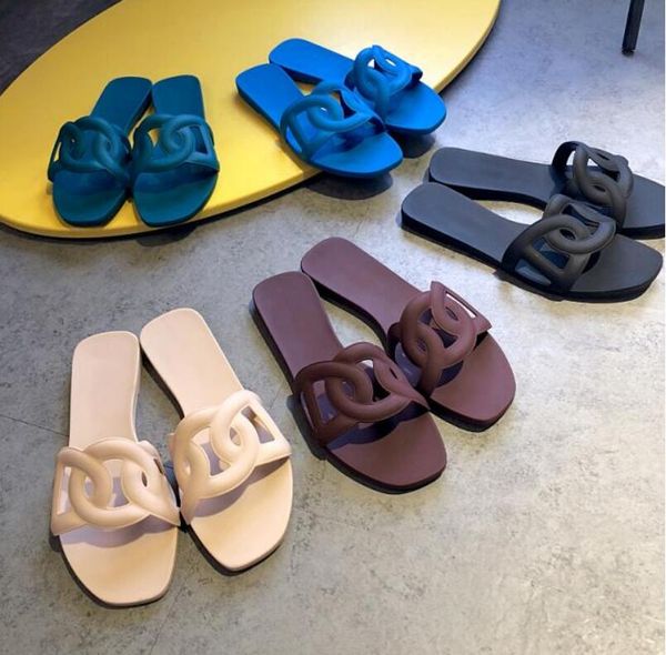 2020 women brand slipper pvc women flat sandals chain flat bottom h beach jelly one word sandals female beach shoes 35-40, Black
2020 women brand slipper pvc women flat sandals chain flat bottom h beach jelly one word sandals female beach shoes 35-40, Black