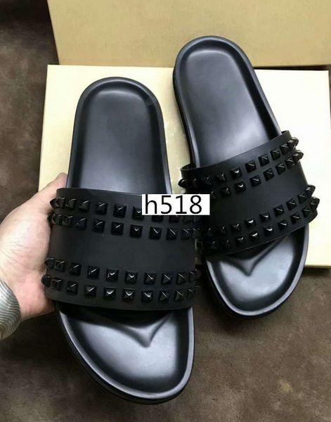donna red bottom slippers designer luxury red bottoms shoes womens rivet junior spikes flatslipperswith boxs, Black
donna red bottom slippers designer luxury red bottoms shoes womens rivet junior spikes flatslipperswith boxs, Black