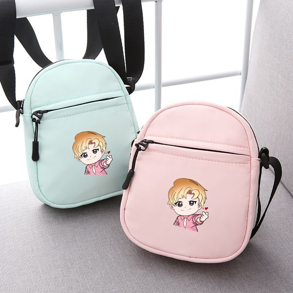 ni wei er cute cartoon love boy print girl boys student messenger shoulder bag men's women's travel bag
ni wei er cute cartoon love boy print girl boys student messenger shoulder bag men's women's travel bag