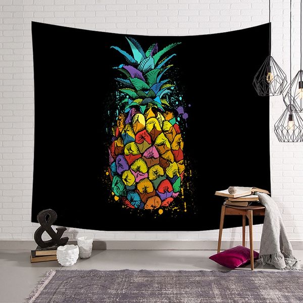 norbic style multi-color wall tapestry pineapple pattern wall hanging home decorations hippie for living room carpet yoga mat
norbic style multi-color wall tapestry pineapple pattern wall hanging home decorations hippie for living room carpet yoga mat