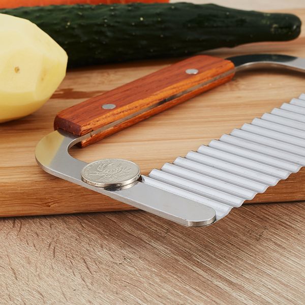 1 pc wave potato cutter stainless steel vegetable slicer dough crinkle knife for potato pastry diy handmade soap knife
1 pc wave potato cutter stainless steel vegetable slicer dough crinkle knife for potato pastry diy handmade soap knife
