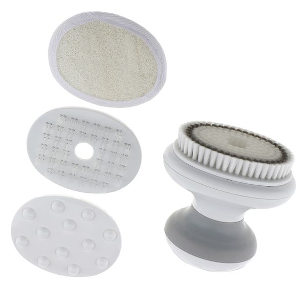 4 в 1 щетка для чистки кожи тела электрическая ванна душ чистый скруббер массажер
4 в 1 щетка для чистки кожи тела электрическая ванна душ чистый скруббер массажер