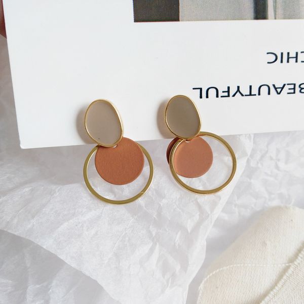 korean fashion circle round non pierced earrings double layers charm earrings, Silver
korean fashion circle round non pierced earrings double layers charm earrings, Silver