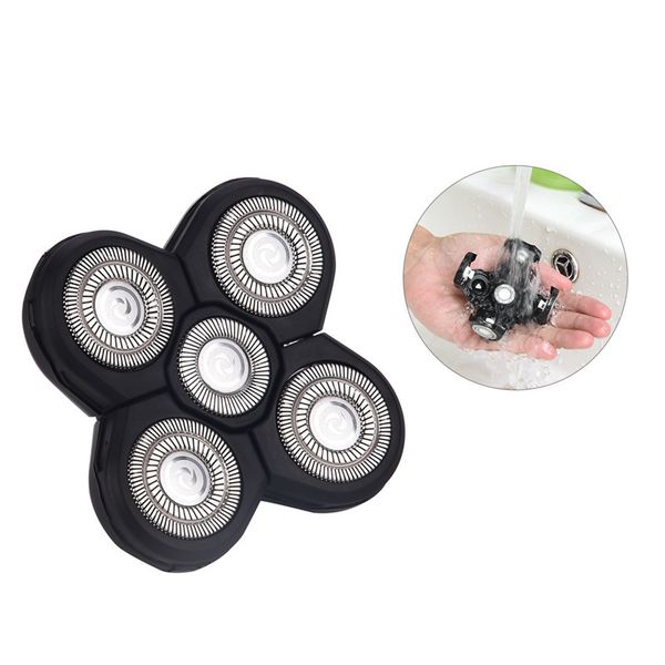 replacement shaver heads kemei km-1000 electric shaver 5d independently floating head waterproof stainless steel razor blade
replacement shaver heads kemei km-1000 electric shaver 5d independently floating head waterproof stainless steel razor blade