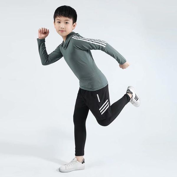 yd-fu children's 3 piece thermal underwear quick-drying antibacterial stretch t-shirt hat + trousers + shorts workout clothes, Black;blue
yd-fu children's 3 piece thermal underwear quick-drying antibacterial stretch t-shirt hat + trousers + shorts workout clothes, Black;blue