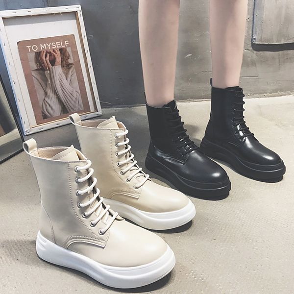 women's short boot shoes lady boots bootee woman 2019 round toe lace up luxury designer low heels booties mid-calf ladies riding, Black
women's short boot shoes lady boots bootee woman 2019 round toe lace up luxury designer low heels booties mid-calf ladies riding, Black
