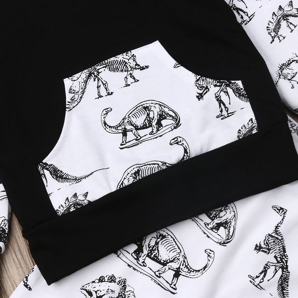 new autumn toddler kids baby boy girl dinosaur clothes hooded +long pants set outfits, White
new autumn toddler kids baby boy girl dinosaur clothes hooded +long pants set outfits, White