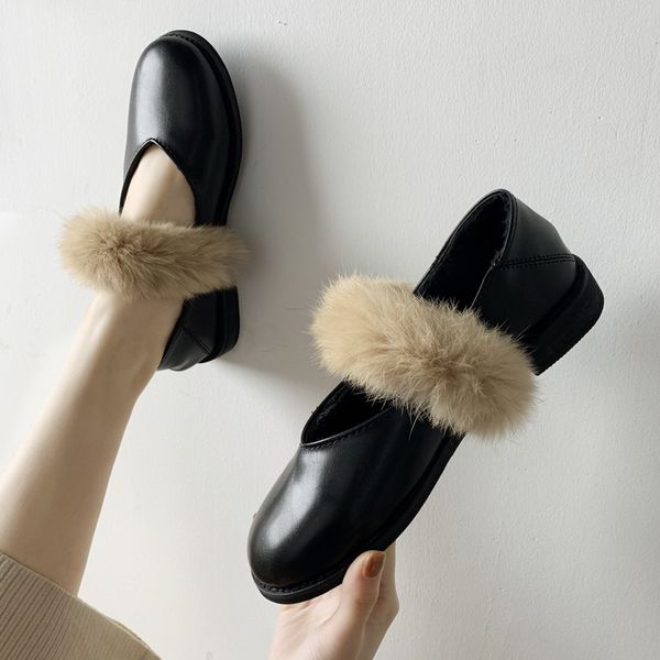 british solid leather slip on oxford shoes for women 2020 new spring plush women shoes woman casual warm plush flat, Black
british solid leather slip on oxford shoes for women 2020 new spring plush women shoes woman casual warm plush flat, Black