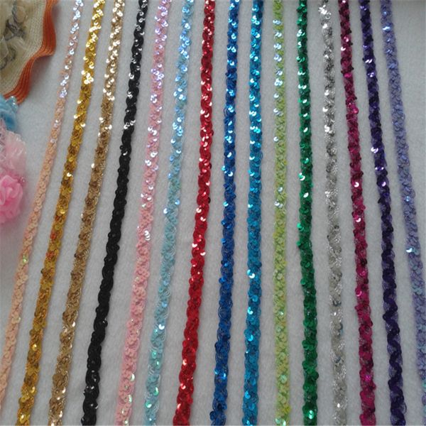 saskia 15yard 1.5cm sequin embroidery african lace ribbon trim sewing dress clothes curtain accessories diy gold silver black, Pink;blue
saskia 15yard 1.5cm sequin embroidery african lace ribbon trim sewing dress clothes curtain accessories diy gold silver black, Pink;blue