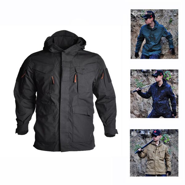men's camouflage hunting clothes tactical jacket outdoor sport winter windproof jackets hiking camping coat windbreaker, Blue;black
men's camouflage hunting clothes tactical jacket outdoor sport winter windproof jackets hiking camping coat windbreaker, Blue;black