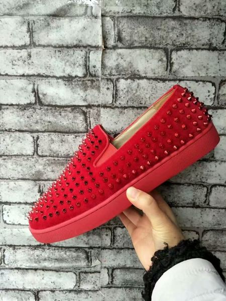 designer shoes for men women fashion spike sneakers triple black blue red suede leather mens trainer flat bottoms luxury
designer shoes for men women fashion spike sneakers triple black blue red suede leather mens trainer flat bottoms luxury