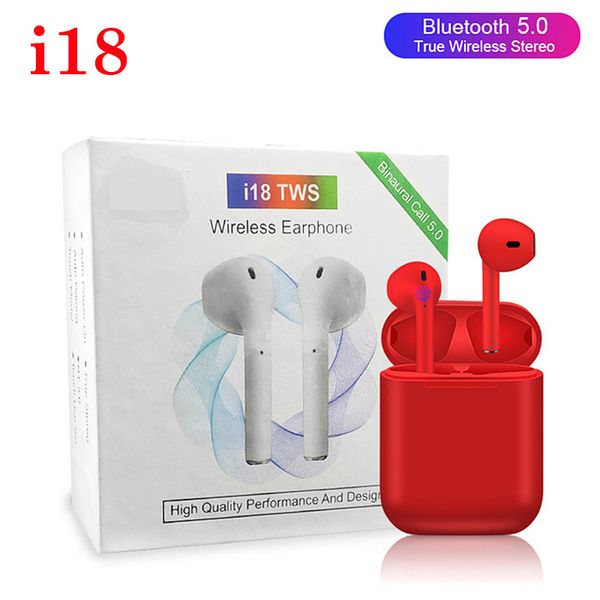 i18 TWS Earphones Bluetooth 5.0 Touch Control with Mic Bluetooth Automatic Pairing Binaural call Support Headsets PK i10 i14 i15
i18 TWS Earphones Bluetooth 5.0 Touch Control with Mic Bluetooth Automatic Pairing Binaural call Support Headsets PK i10 i14 i15