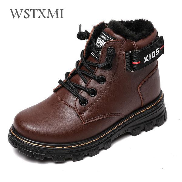 new winter boys boots fur children ankle martin boots fashion genuine leather outdoor kids shoes plush warm waterproof snow boot, Black;grey
new winter boys boots fur children ankle martin boots fashion genuine leather outdoor kids shoes plush warm waterproof snow boot, Black;grey