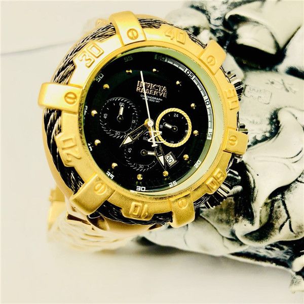 invicta premium waterproof dz7333 calendar outdoor sports quartz men's watch all functions can be operated with rotating steel dial, Slivery;brown
invicta premium waterproof dz7333 calendar outdoor sports quartz men's watch all functions can be operated with rotating steel dial, Slivery;brown