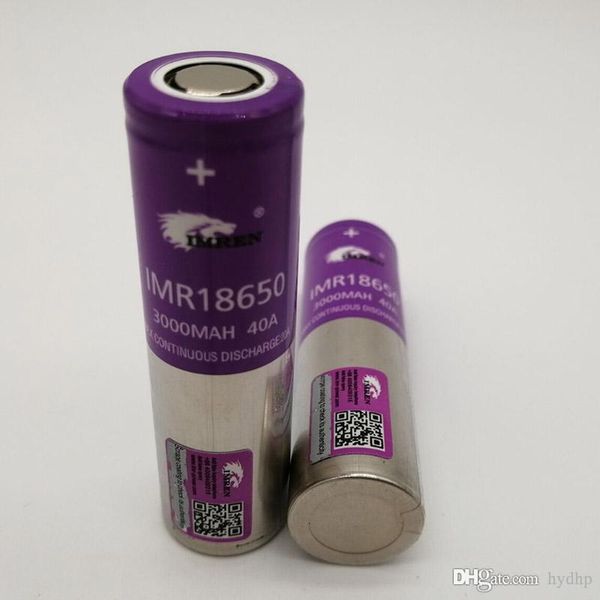 100% imr 18650 battery 3000mah 3.7v 40a 18650 batteries rechargable lithium batteries fedex ing
100% imr 18650 battery 3000mah 3.7v 40a 18650 batteries rechargable lithium batteries fedex ing
