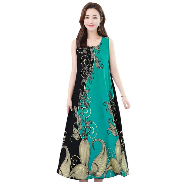 casual dresses plus size 5xl summer sleeveless dress women 2021 floral print boho loose vintage sundress fashion long, Black;gray
casual dresses plus size 5xl summer sleeveless dress women 2021 floral print boho loose vintage sundress fashion long, Black;gray