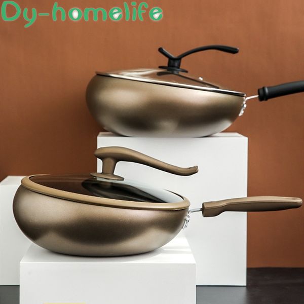 non-stick pan single handle creative shape wok shear pot japanese style pan home kitchen supplies induction cooker open flame
non-stick pan single handle creative shape wok shear pot japanese style pan home kitchen supplies induction cooker open flame