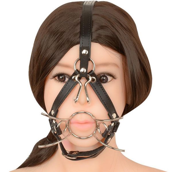 toys with set adjustable o oral restraint gag for nose ring couples mouth harness open hook spider fetish mouth tools
toys with set adjustable o oral restraint gag for nose ring couples mouth harness open hook spider fetish mouth tools