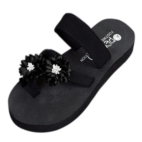 jaycosin slippers solid color flowers flip flops summer beach shoes platform bath slippers wedge flip flops bohemian, Black
jaycosin slippers solid color flowers flip flops summer beach shoes platform bath slippers wedge flip flops bohemian, Black