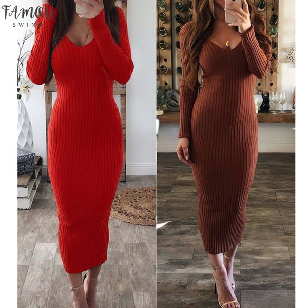 2020winter sexy v шея джерси свитер платье осень вязаной bodycon maxi свитер женщина elegant тонкой мода длинных свитера платье, Black;gray
2020winter sexy v шея джерси свитер платье осень вязаной bodycon maxi свитер женщина elegant тонкой мода длинных свитера платье, Black;gray