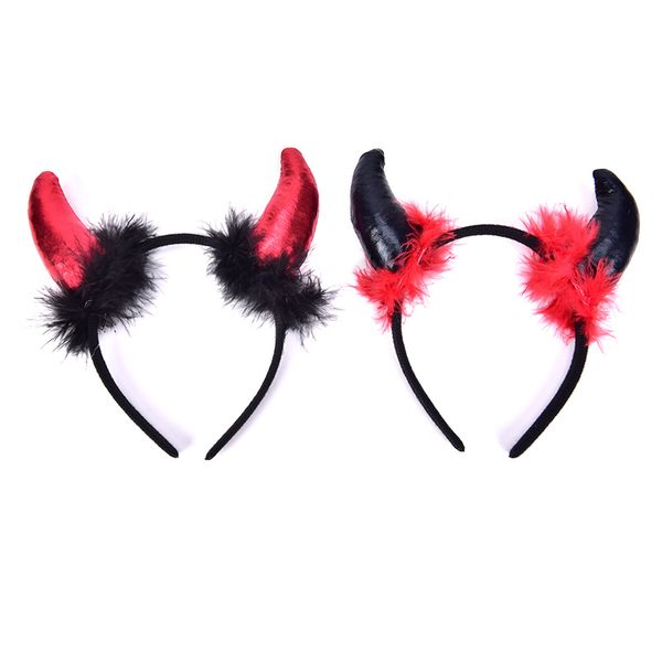 halloween devil headband cosplay costume fancy party glitter demon horn fluffy plush hair hoop xmas party prop children, Slivery;white
halloween devil headband cosplay costume fancy party glitter demon horn fluffy plush hair hoop xmas party prop children, Slivery;white