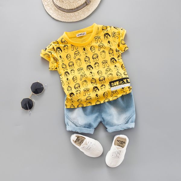 baby boy girl summer clothes set 2019 new cute short sleeve t shirt suit children clothing boys outfit, White
baby boy girl summer clothes set 2019 new cute short sleeve t shirt suit children clothing boys outfit, White