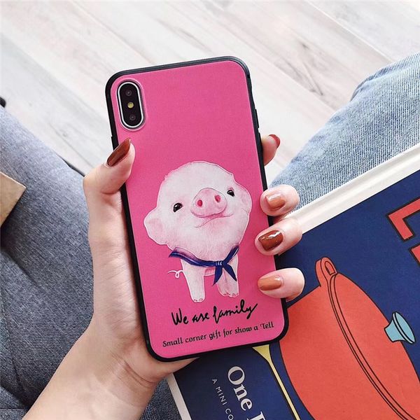 one piece simple phone case for iphone 6s 7 8 p x xs tpu designer phone back cover cartoon pink pig and rabbit
one piece simple phone case for iphone 6s 7 8 p x xs tpu designer phone back cover cartoon pink pig and rabbit