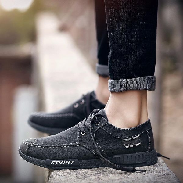 2020 new spring and autumnmen's wear designer casual shoes breathable fashion jeans with korean casual shoe fashion, Black
2020 new spring and autumnmen's wear designer casual shoes breathable fashion jeans with korean casual shoe fashion, Black
