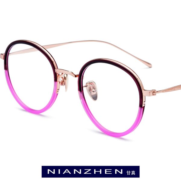 b titanium acetate eyeglasses frame women vintage round eye glasses for men retro myopia optical spectacles japan eyewear 1853, Silver
b titanium acetate eyeglasses frame women vintage round eye glasses for men retro myopia optical spectacles japan eyewear 1853, Silver