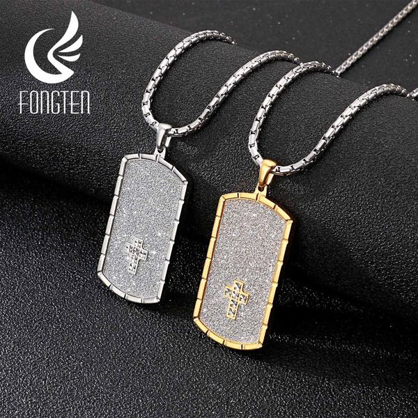fongten retro pendant necklace men silver gold metal dog tags chain pendants necklaces mens jewelry gift
fongten retro pendant necklace men silver gold metal dog tags chain pendants necklaces mens jewelry gift