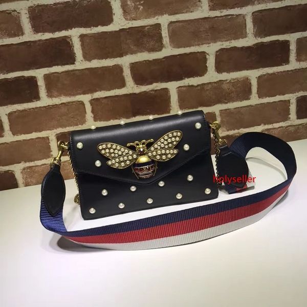 2020 brand design letter pearl diamond bee metal buckle shoulder bag real cowhide leather woman 453778 messenger bag
2020 brand design letter pearl diamond bee metal buckle shoulder bag real cowhide leather woman 453778 messenger bag