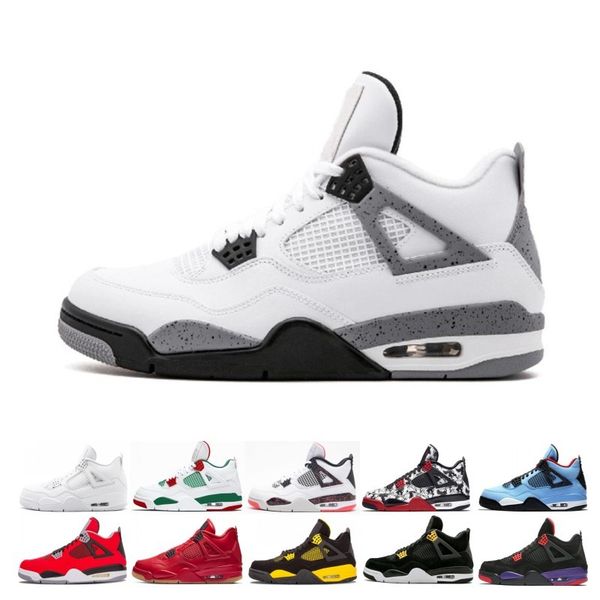 New 4 4s Men Basketball Shoes NRG Black White Singles Day Tattoo Raptors Pure Money Royalty Designer Mens Trainer Sports Sneakers Size 8-13
New 4 4s Men Basketball Shoes NRG Black White Singles Day Tattoo Raptors Pure Money Royalty Designer Mens Trainer Sports Sneakers Size 8-13