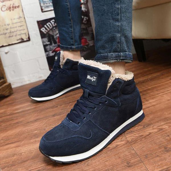 men ankle boots plush warm snow boots comfort winter shoes men men's sneakers 39 s botas hombre plus size 46 47, Black
men ankle boots plush warm snow boots comfort winter shoes men men's sneakers 39 s botas hombre plus size 46 47, Black