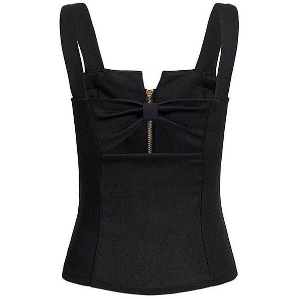 40* off shoulder crop summer women's fashion sleeveless camisole tank zipper lentejuelas roupas femininas, White
40* off shoulder crop summer women's fashion sleeveless camisole tank zipper lentejuelas roupas femininas, White