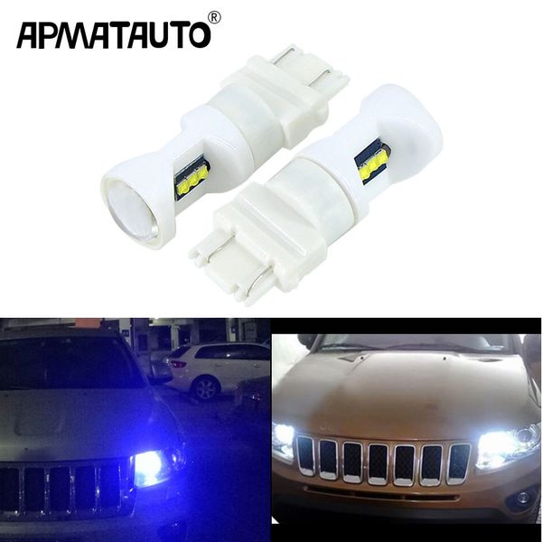 2x ceramic white blue xbd chips 3157 3357 3457 4114 3156 t25 led bulbs for 2011-up compass for daytime running lights
2x ceramic white blue xbd chips 3157 3357 3457 4114 3156 t25 led bulbs for 2011-up compass for daytime running lights