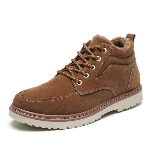 men's plus velvet plus cotton boots autumn and winter new casual men's shoes to keep warm trend cotton shoes england high to hel, Black
men's plus velvet plus cotton boots autumn and winter new casual men's shoes to keep warm trend cotton shoes england high to hel, Black