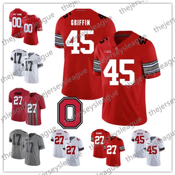 ohio state buckeyes #27 eddie george 36 spielman 45 archie griffin 9 johnny utah vintage red white black camo ncaa football jersey, Black;red
ohio state buckeyes #27 eddie george 36 spielman 45 archie griffin 9 johnny utah vintage red white black camo ncaa football jersey, Black;red
