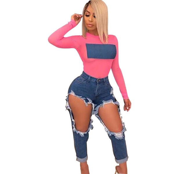 spring autumn women jeans hollow out streetwear fashion denim jeans long trousers plus size jean, Blue
spring autumn women jeans hollow out streetwear fashion denim jeans long trousers plus size jean, Blue