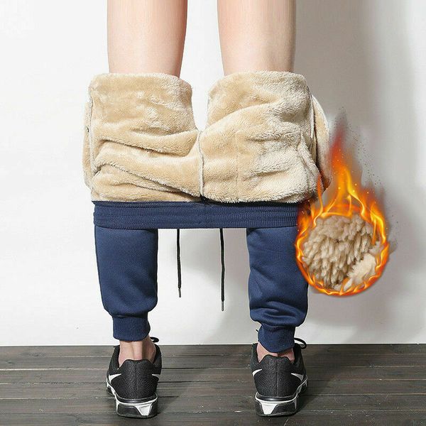 winter plus cashmere velvet thicken pants men casual jogger warm fur sweatpants fleece elastic waist trousers track pants, Black
winter plus cashmere velvet thicken pants men casual jogger warm fur sweatpants fleece elastic waist trousers track pants, Black
