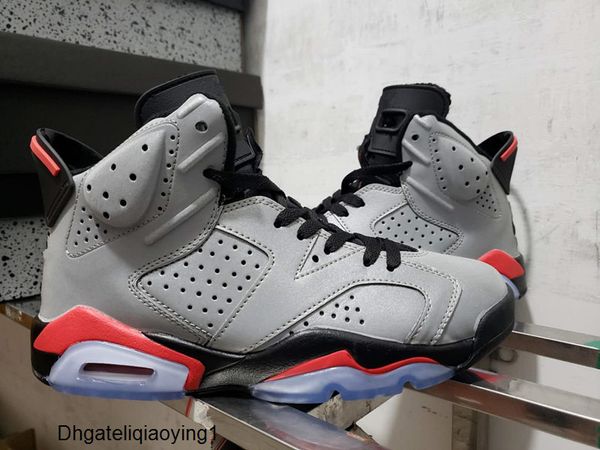 wholesale new 6 3m reflective infrared silver men basketball shoes 6s vi sports sneakers trainers outdoor with box size 8-13, Black
wholesale new 6 3m reflective infrared silver men basketball shoes 6s vi sports sneakers trainers outdoor with box size 8-13, Black
