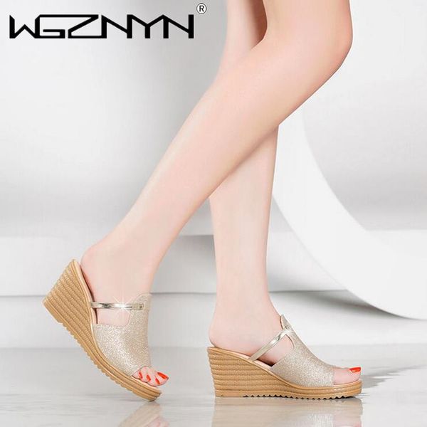 women slippers summer new outdoors platform shoes women wedge open toe flip flops ladies bling slide beach shoes pantoufle femme, Black
women slippers summer new outdoors platform shoes women wedge open toe flip flops ladies bling slide beach shoes pantoufle femme, Black