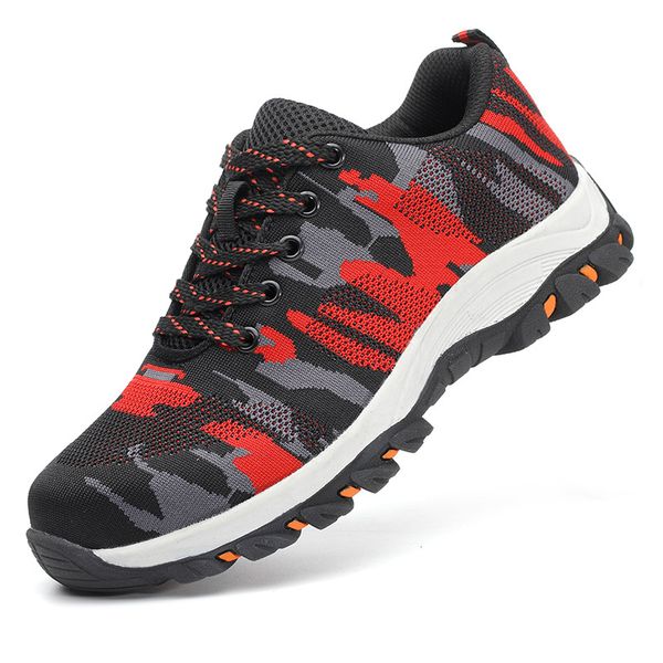 men's outdoor steel work boots construction toe cap shoes men camouflage puncture proof safety shoe big size xc-212, Black
men's outdoor steel work boots construction toe cap shoes men camouflage puncture proof safety shoe big size xc-212, Black