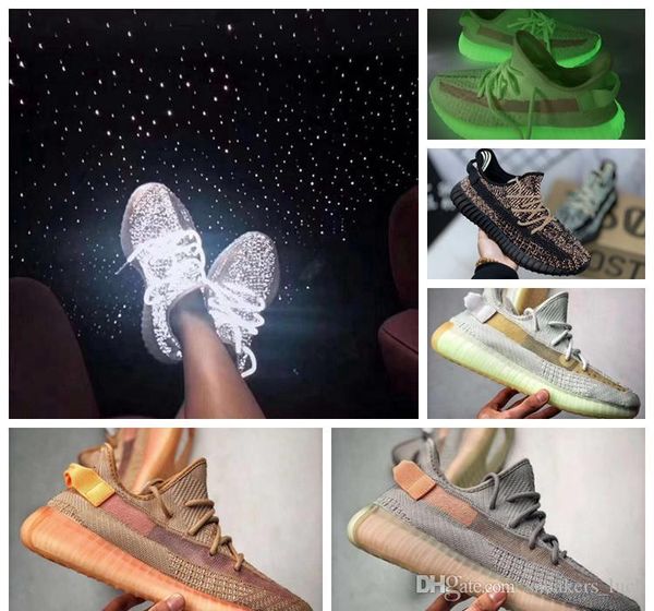 2019 kanye luxury designer men women glow gid static cream sesame west og clay true form hyperspace 3m wave runner running shoes, White;red
2019 kanye luxury designer men women glow gid static cream sesame west og clay true form hyperspace 3m wave runner running shoes, White;red