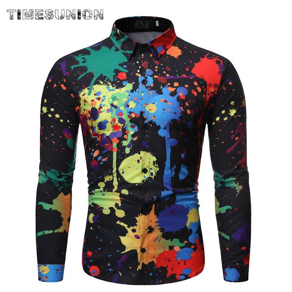floral shirt men fashion casual graffiti lapel long sleeve printed shirts men dress social business chemise homme streetwear, White;black
floral shirt men fashion casual graffiti lapel long sleeve printed shirts men dress social business chemise homme streetwear, White;black