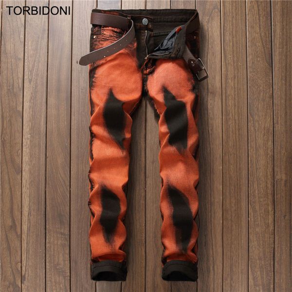 Men's Fashion Print Denim Jeans Slim Fit Painted Night Club Tight Design Long Pants Stylish Painted Trousers New Pencil Jeans
Men's Fashion Print Denim Jeans Slim Fit Painted Night Club Tight Design Long Pants Stylish Painted Trousers New Pencil Jeans